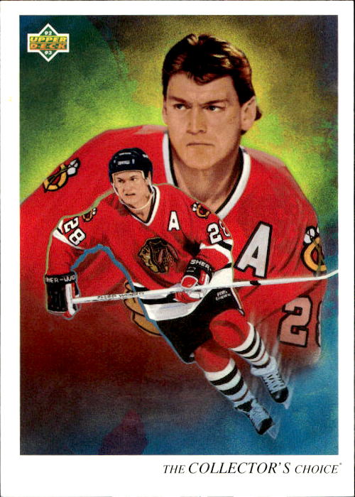 Checklist STEVE LARMER 92-93 Upper Deck