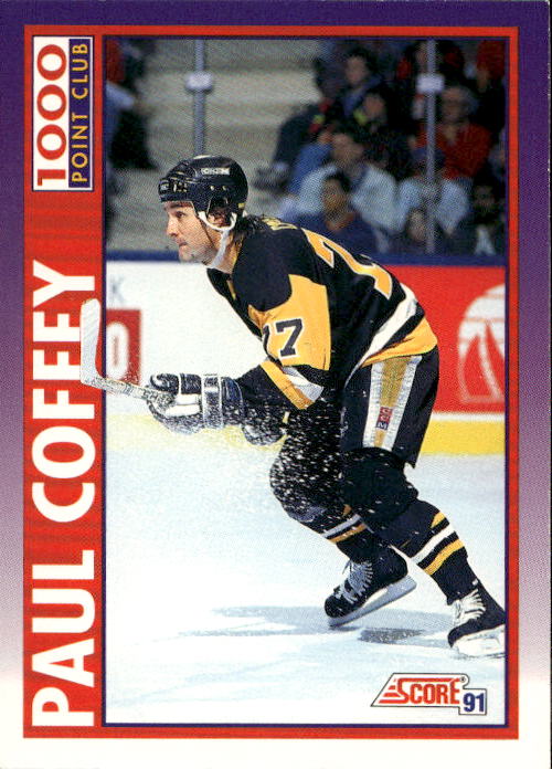1000 Point Club PAUL COFFEY 91-92 Score American