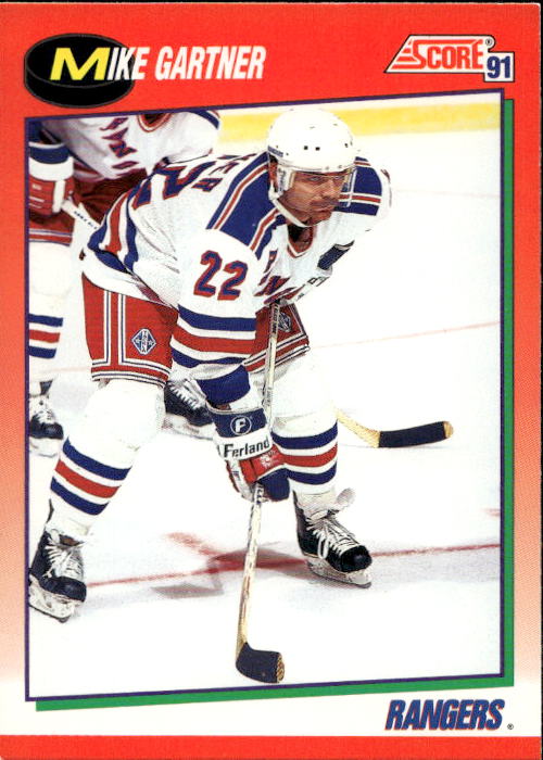 MIKE GARTNER 91-92 Score Canadian (lehce světlé růžky)