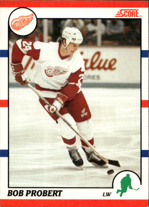 BOB PROBERT 90-91 Score Bilingual