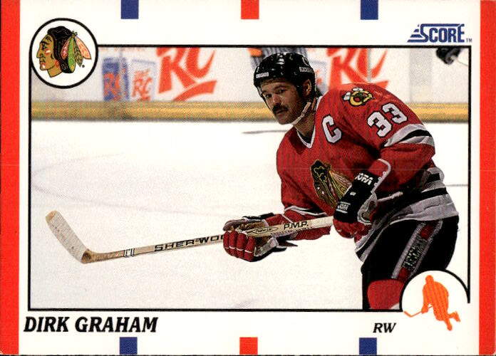 DIRK GRAHAM 90-91 Score (lehce světlé růžky)
