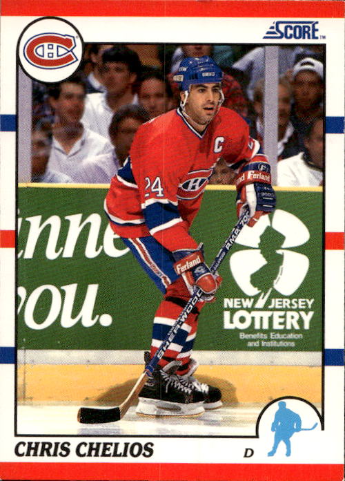 CHRIS CHELIOS 90-91 Score (světlé hrany)