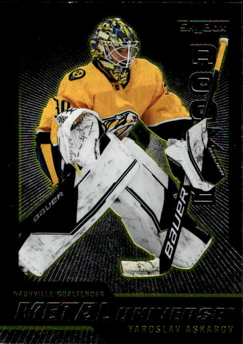 Rookie Retro 2008-09 YAROSLAV ASKAROV 23-24 UD Metal Universe