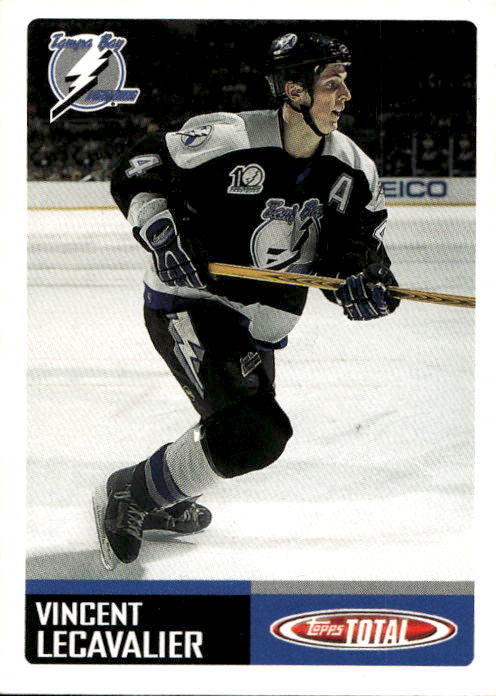VINCENT LECAVALIER 02-03 Topps Total