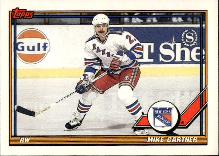 MIKE GARTNER 91-92 Topps