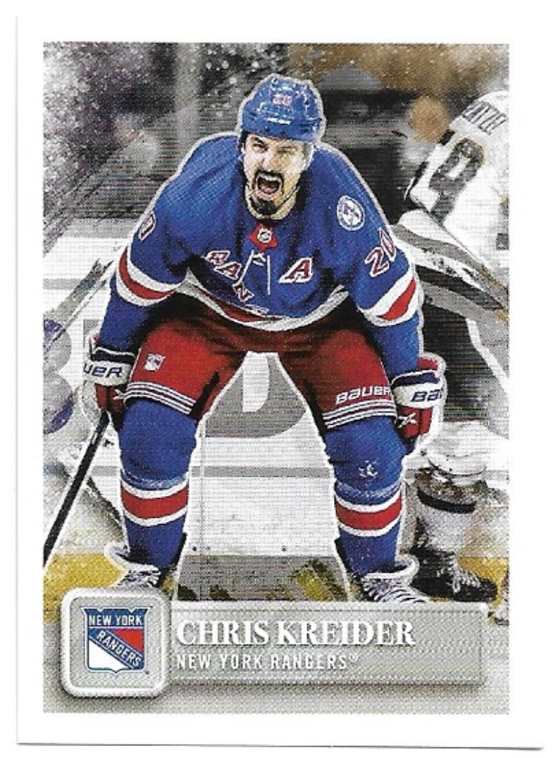 Celly Season CHRIS KREIDER 2022-23 Topps NHL Sticker Collection Hockey