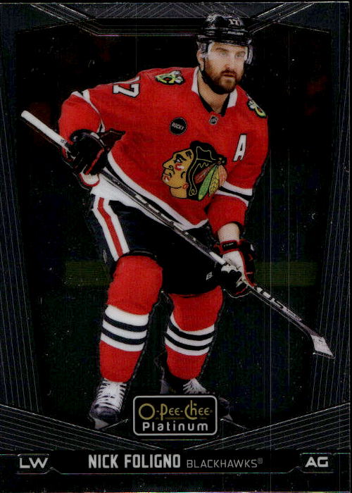 NICK FOLIGNO 24-25 UD O-Pee-Chee OPC Platinum (škrábanec na povrchu)
