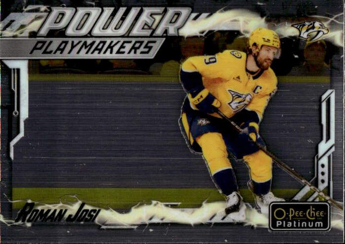 Power Playmakers ROMAN JOSI 24-25 UD O-Pee-Chee OPC Platinum