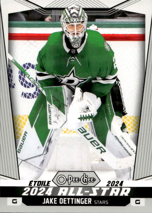 All-Star JAKE OETTINGER 24-25 UD O-Pee-Chee OPC