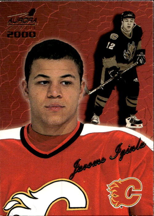 JAROME IGINLA 99-00 Pacific Aurora (lehce světlé růžky)