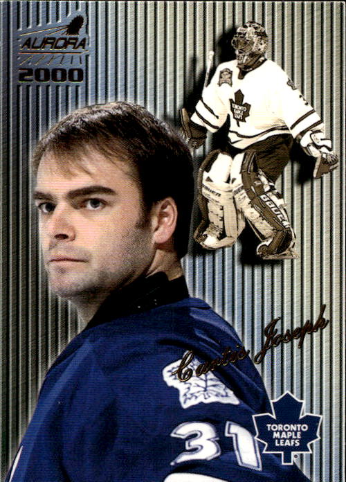 Striped CURTIS JOSEPH 99-00 Pacific Aurora