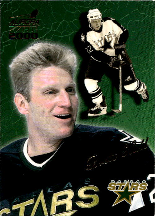 BRETT HULL 99-00 Pacific Aurora (bílé růžky)