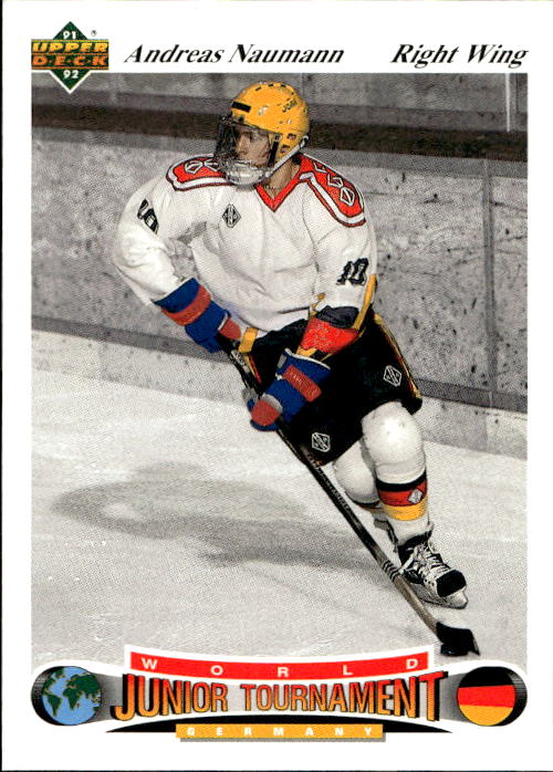 World Junior Champions ANDREAS NAUMANN 91-92 Upper Deck Czech