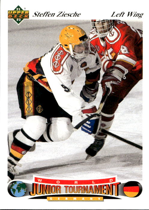World Junior Champions STEFFEN ZIESCHE 91-92 Upper Deck Czech