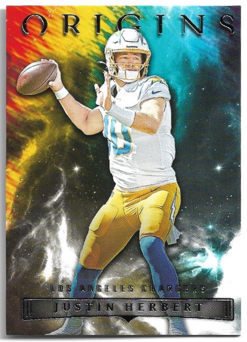 JUSTIN HERBERT 2022 Panini Origins Football