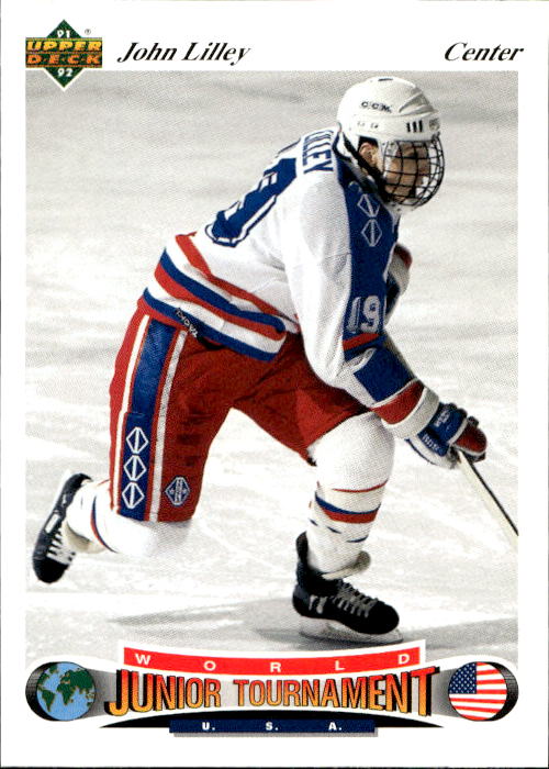 World Junior Champions JOHN LILLEY 91-92 Upper Deck Czech