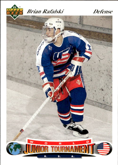 World Junior Champions BRIAN RAFALSKI 91-92 Upper Deck Czech