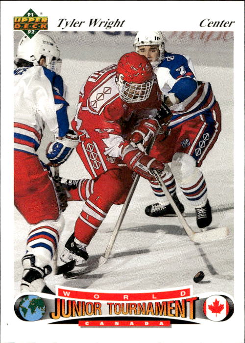 World Junior Champions TYLER WRIGHT 91-92 Upper Deck Czech