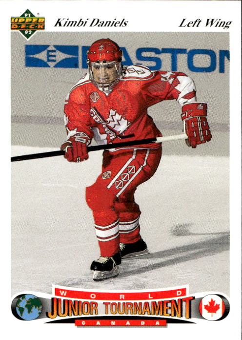 World Junior Champions KIMBI DANIELS 91-92 Upper Deck Czech
