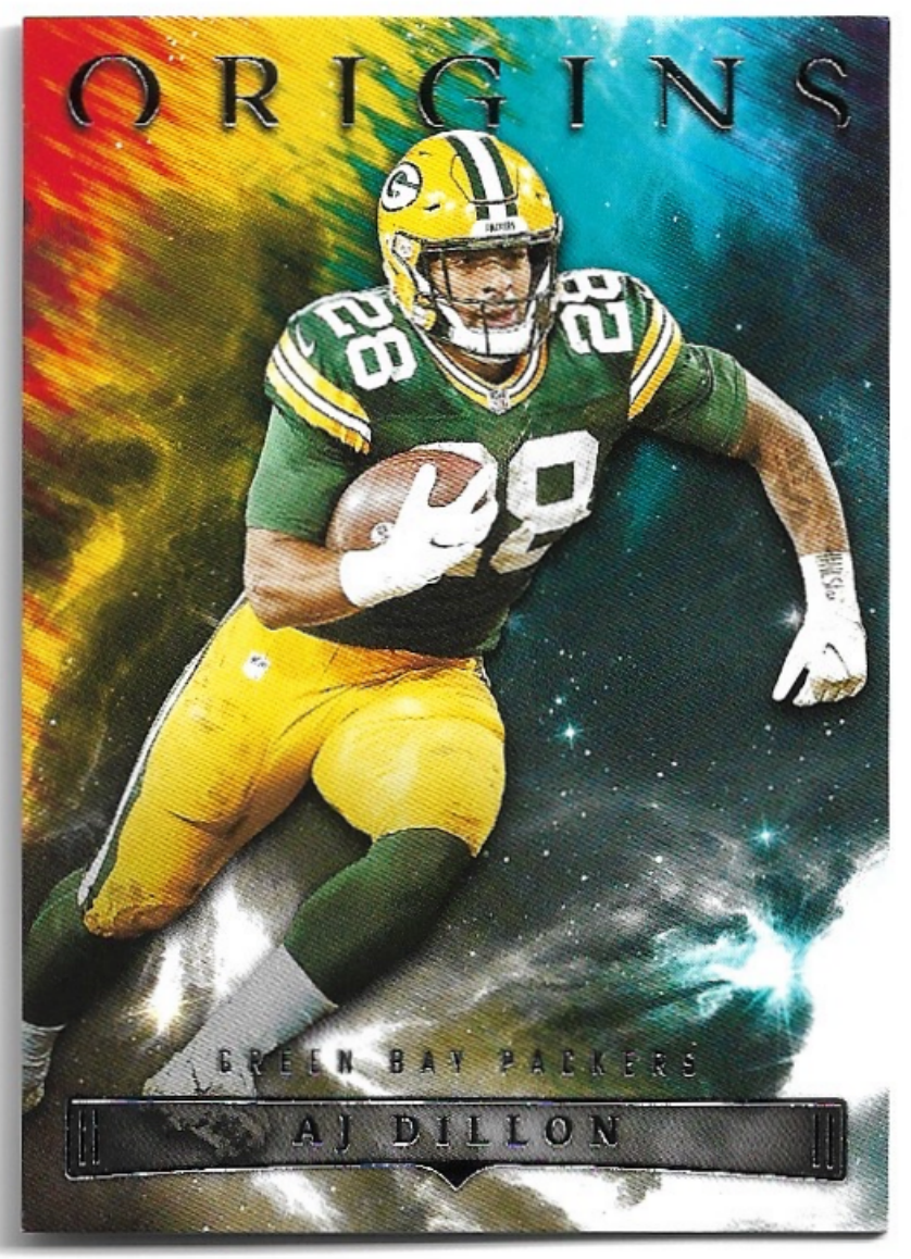AJ DILLON 2022 Panini Origins Football