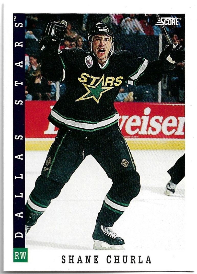 SHANE CHURLA 93-94 Score American