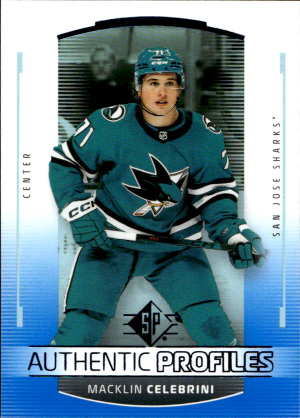 Blue Authentic Profiles MACKLIN CELEBRINI 25-26 UD SP Hockey