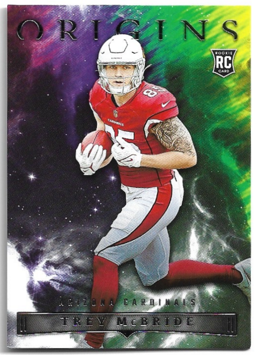 Rookie TREY MCBRIDE 2022 Panini Origins Football