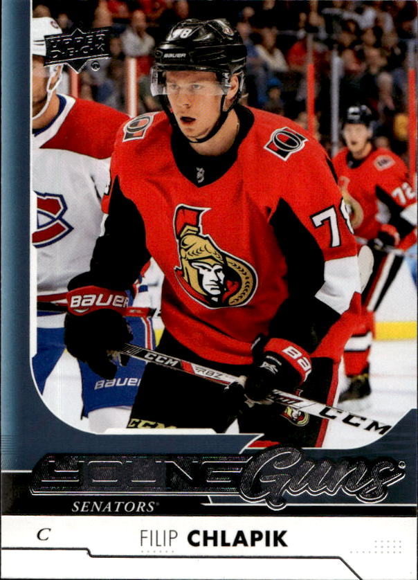 Rookie Young Guns FILIP CHLAPÍK 17-18 UD Series 2