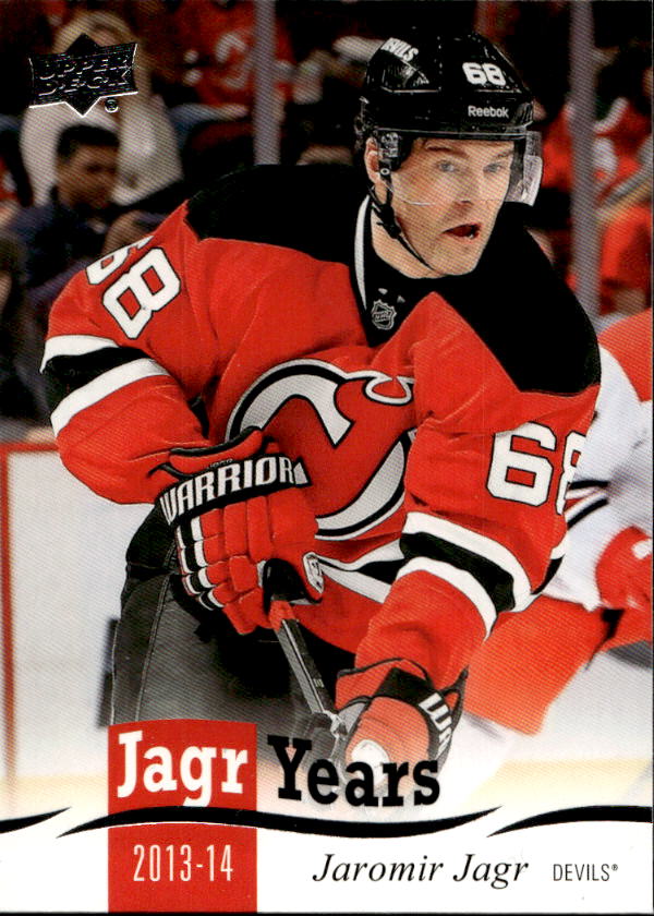 Jagr Years JAROMÍR JÁGR 18-19 UD Series 1
