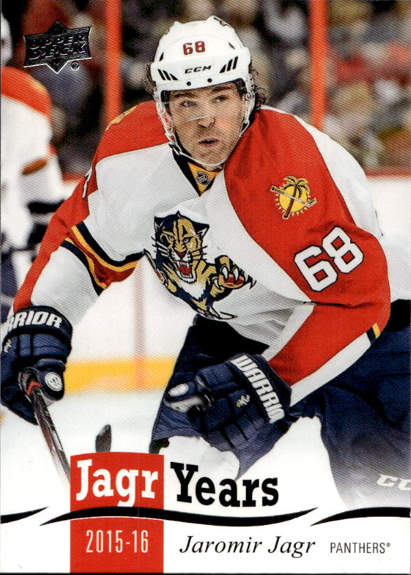 Jagr Years JAROMÍR JÁGR 18-19 UD Series 1
