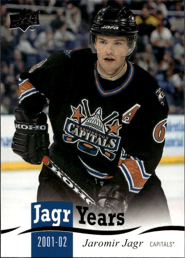 Jagr Years JAROMÍR JÁGR 18-19 UD Series 1
