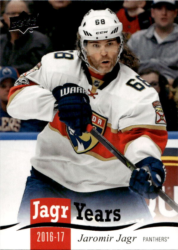 Jagr Years JAROMÍR JÁGR 18-19 UD Series 1