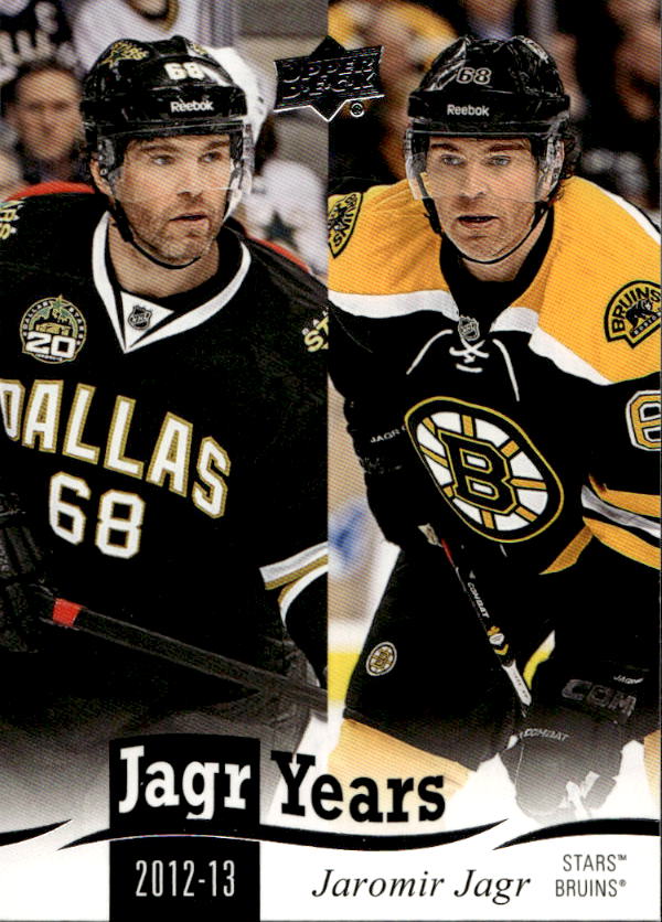 Jagr Years JAROMÍR JÁGR 18-19 UD Series 1