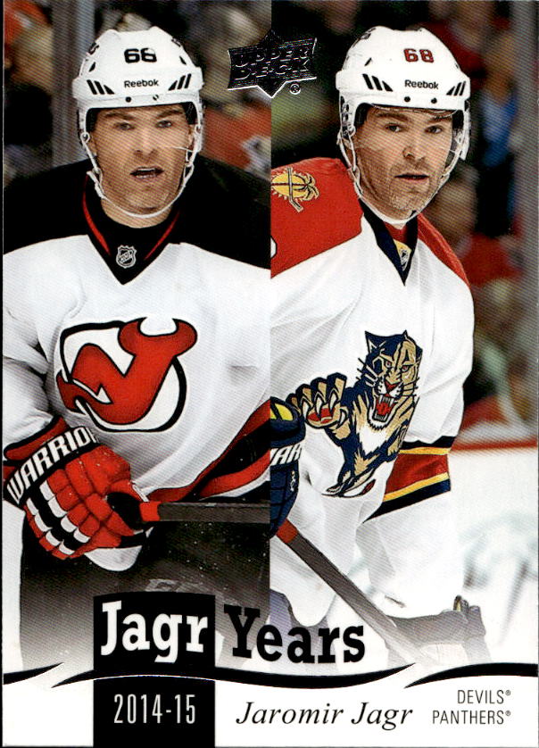 Jagr Years JAROMÍR JÁGR 18-19 UD Series 1