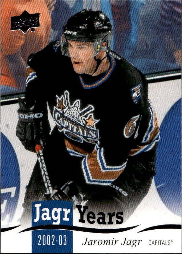 Jagr Years JAROMÍR JÁGR 18-19 UD Series 1