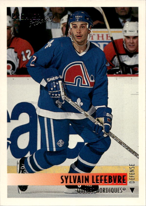 SYLVAIN LEFEBVRE 94-95 Topps Premier