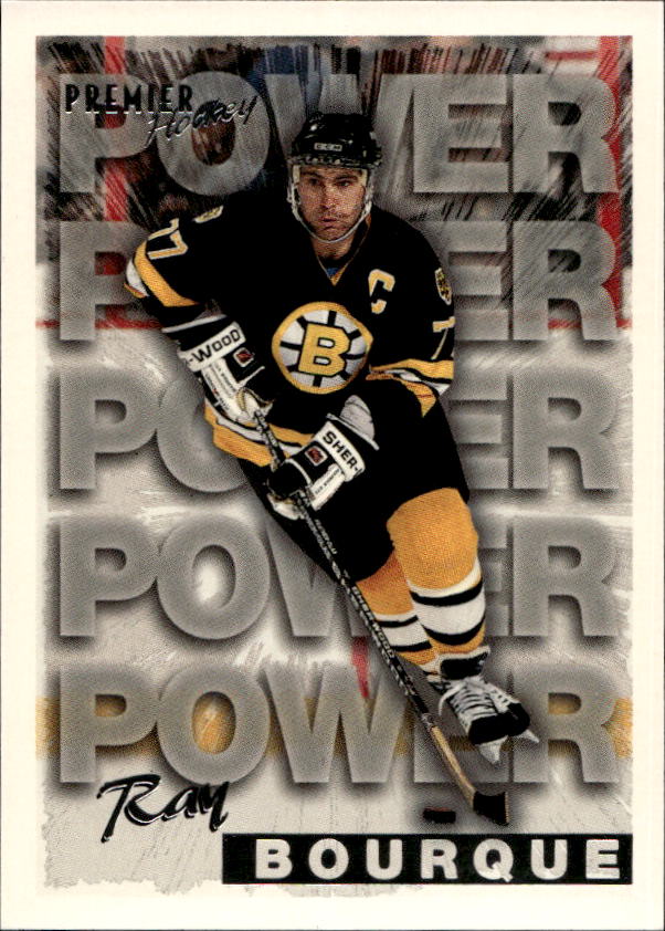 Power at the Point RAY BOURQUE 94-95 Topps Premier