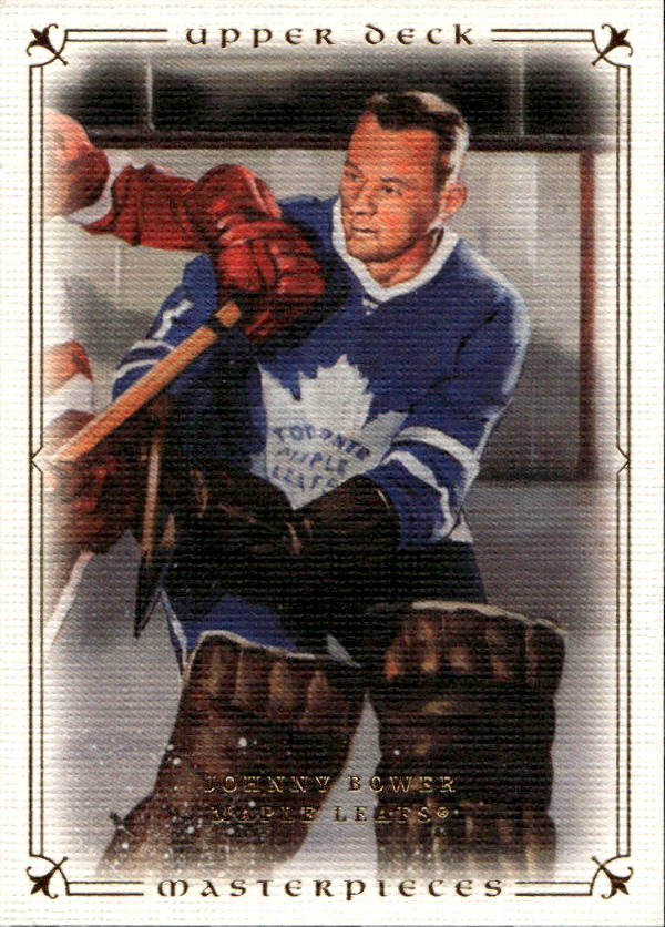 JOHNNY BOWER 08-09 UD Masterpieces