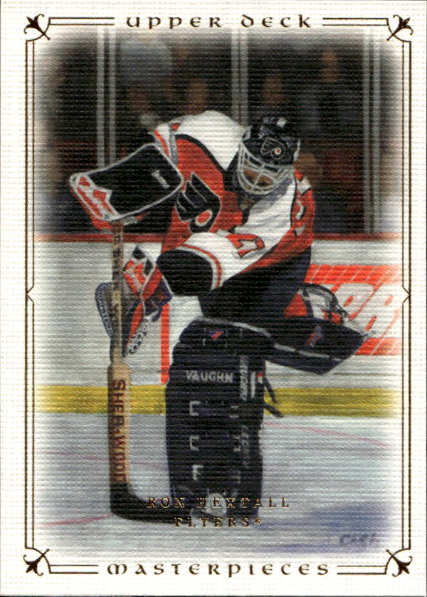 RON HEXTALL 08-09 UD Masterpieces