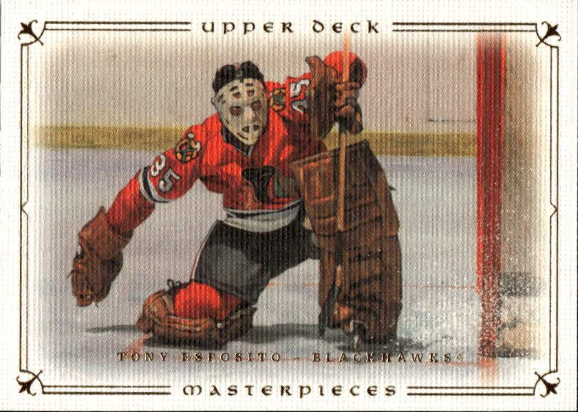 TONY ESPOSITO 08-09 UD Masterpieces