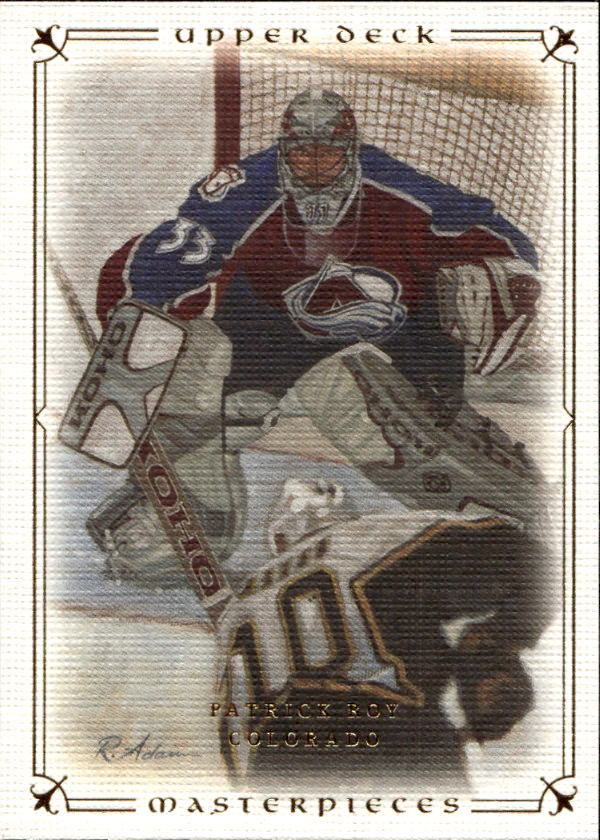 PATRICK ROY 08-09 UD Masterpieces