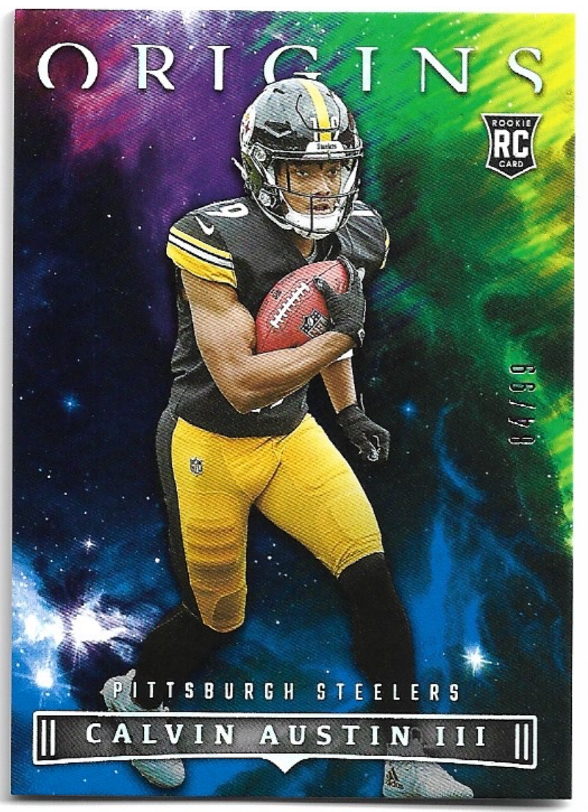 Rookie Blue CALVIN AUSTIN III 2022 Panini Origins Football /99