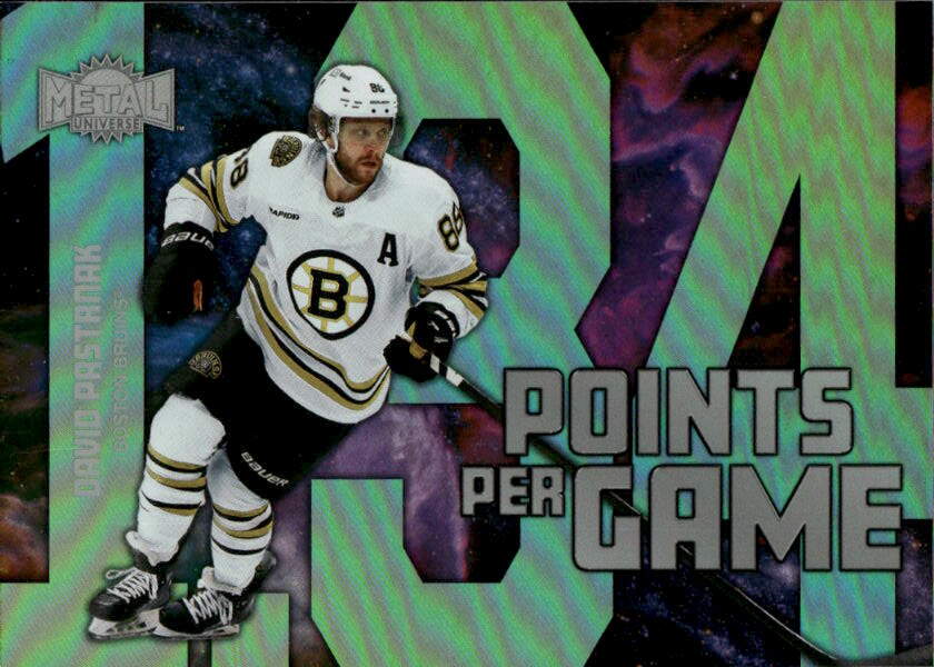 Points Per Game DAVID PASTRŇÁK 24-25 UD Metal Universe