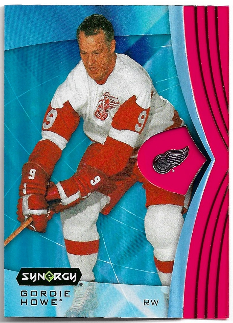 Legends Red GORDIE HOWE  23-24 UD Synergy