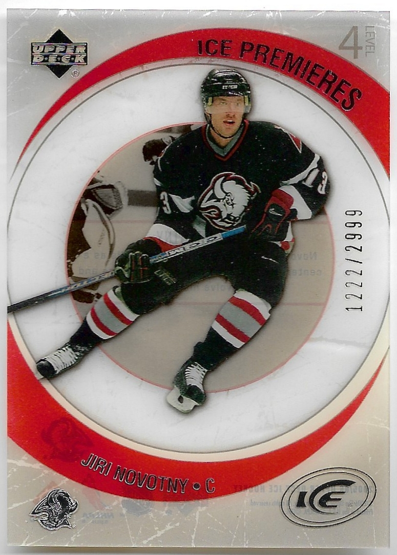 Rookie Ice Premieres JIŘÍ NOVOTNÝ 05-06 UD Ice /2999