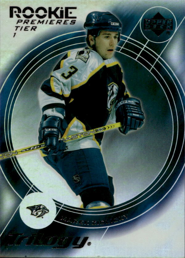 Rookie Premiere Tier 1 MAREK ŽIDLICKÝ 03-04 UD Trilogy /999