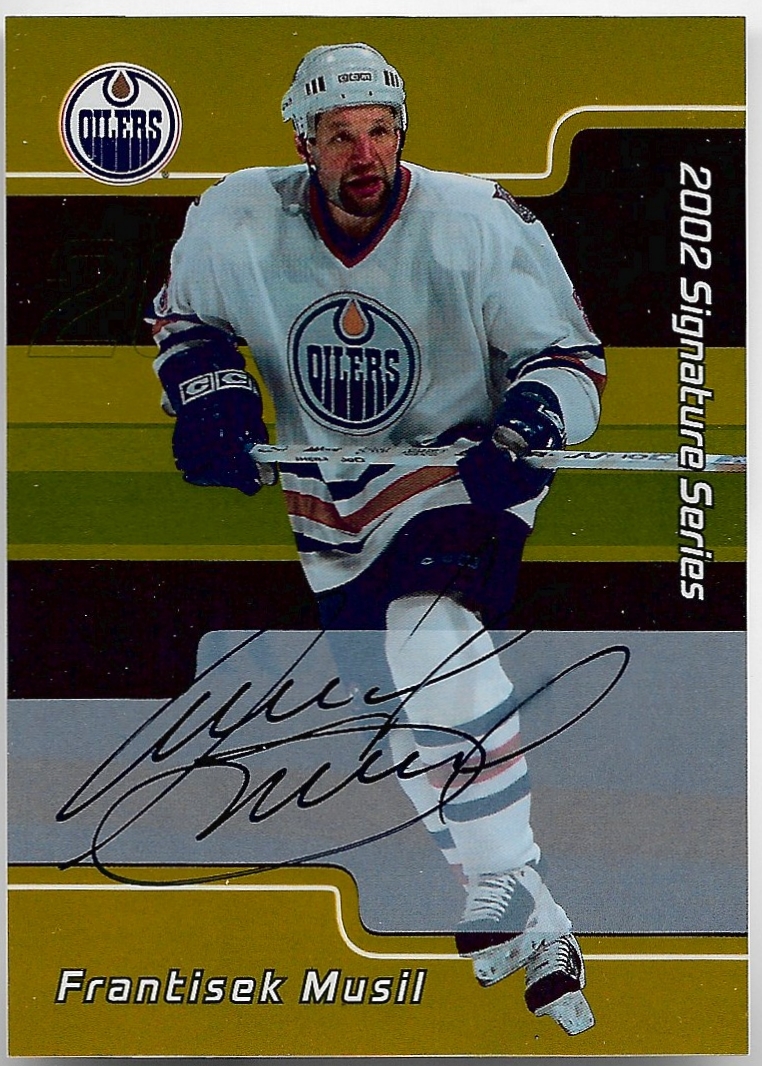 Auto Gold FRANTIŠEK MUSIL 01-02 In the Game Be A Player Signature Series