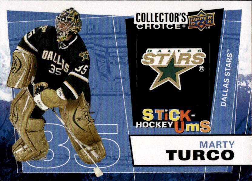 Stick-Ums MARTY TURCO 08-09 UD Collector's Choice