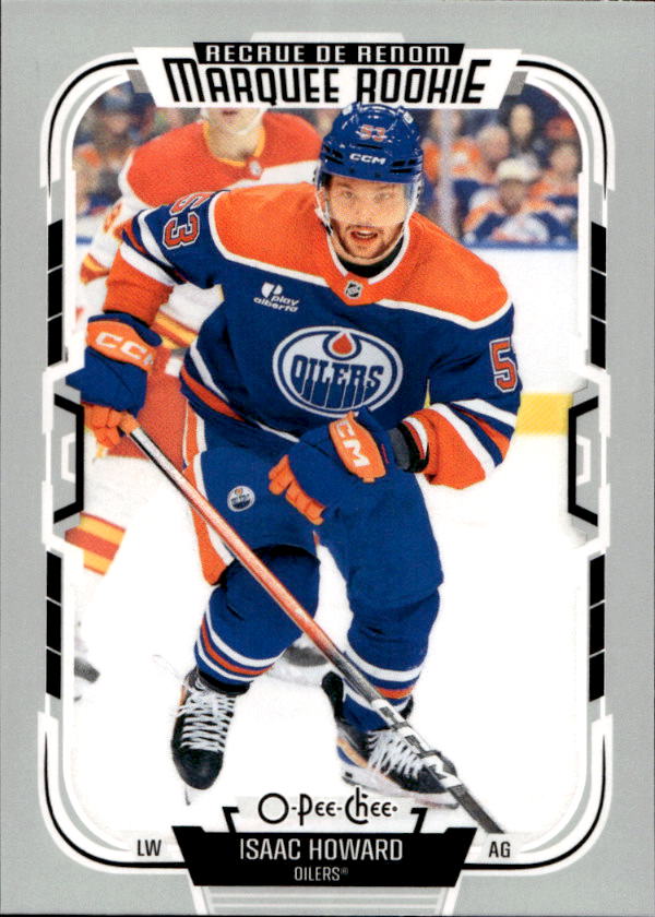 Marquee Rookie ISAAC HOWARD 25-26 UD O-Pee-Chee OPC
