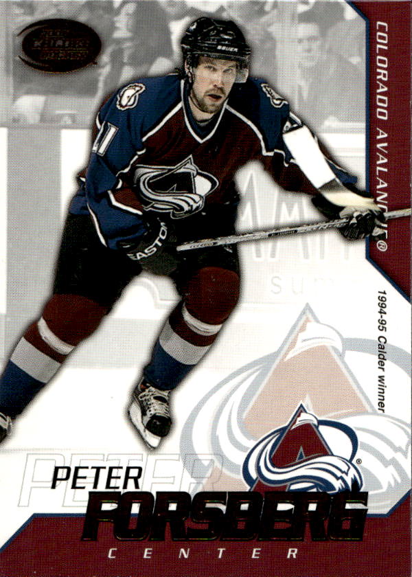 PETER FORSBERG 02-03 Pacific Calder